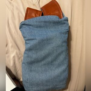 Brand new Sakura bloom denim scout in whiskey